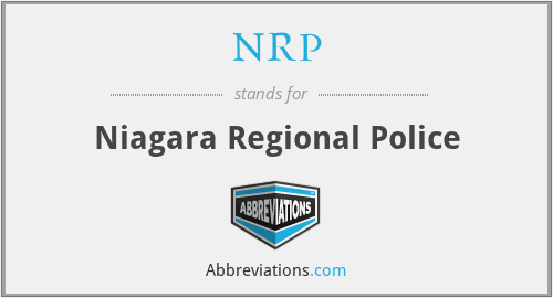 NRP - Niagara Regional Police