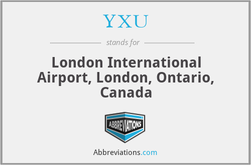 YXU - London International Airport, London, Ontario, Canada