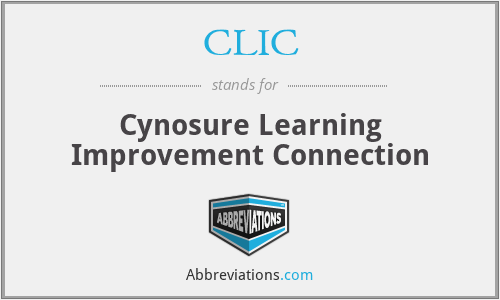 CLIC - Cynosure Learning Improvement Connection