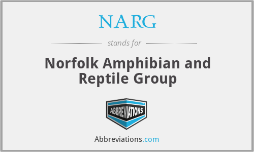 NARG - Norfolk Amphibian and Reptile Group