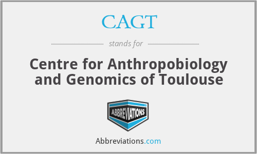 CAGT - Centre for Anthropobiology and Genomics of Toulouse