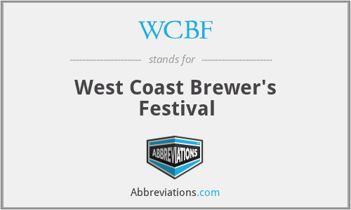 WCBF - West Coast Brewer's Festival