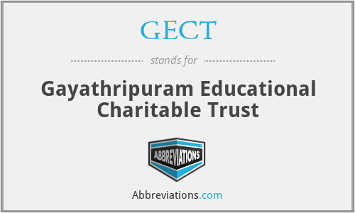 GECT - Gayathripuram Educational Charitable Trust
