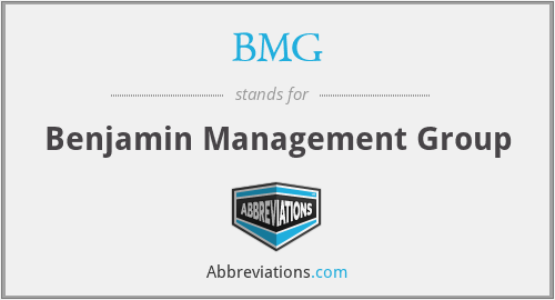 BMG - Benjamin Management Group