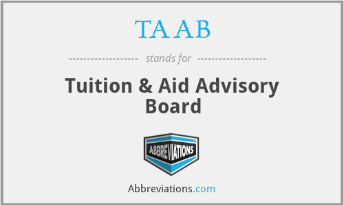 TAAB - Tuition & Aid Advisory Board