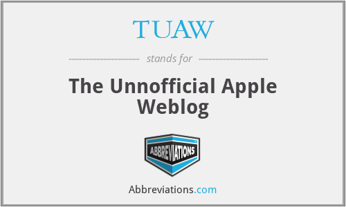TUAW - The Unnofficial Apple Weblog