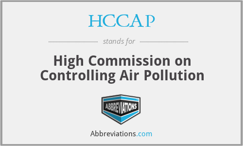 HCCAP - High Commission on Controlling Air Pollution