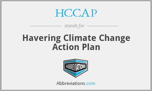 HCCAP - Havering Climate Change Action Plan