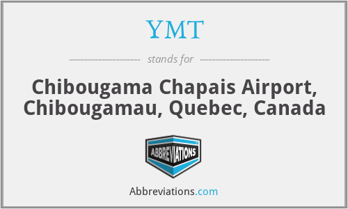 YMT - Chibougama Chapais Airport, Chibougamau, Quebec, Canada