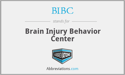 BIBC - Brain Injury Behavior Center