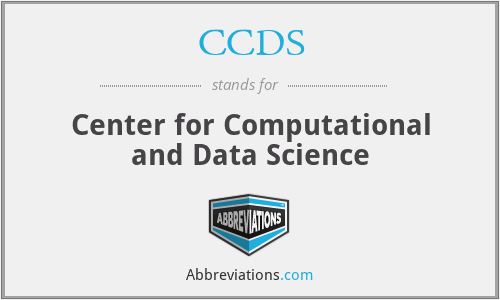 CCDS - Center for Computational and Data Science