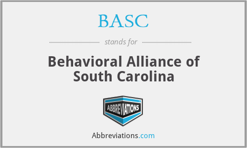 BASC - Behavioral Alliance of South Carolina