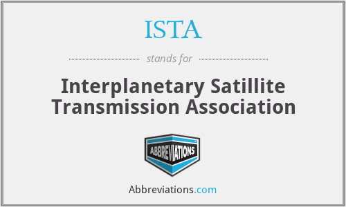 ISTA - Interplanetary Satillite Transmission Association