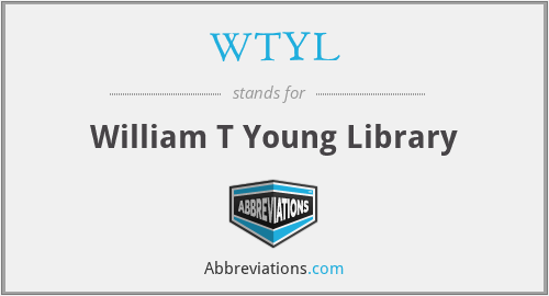 WTYL - William T Young Library