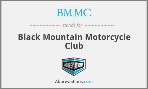 BMMC - Black Mountain Motorcycle Club