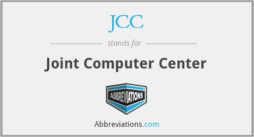 JCC - Joint Computer Center