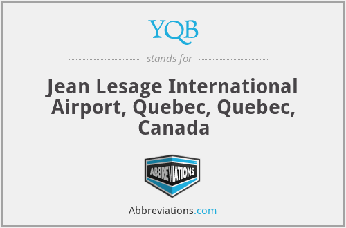 YQB - Jean Lesage International Airport, Quebec, Quebec, Canada