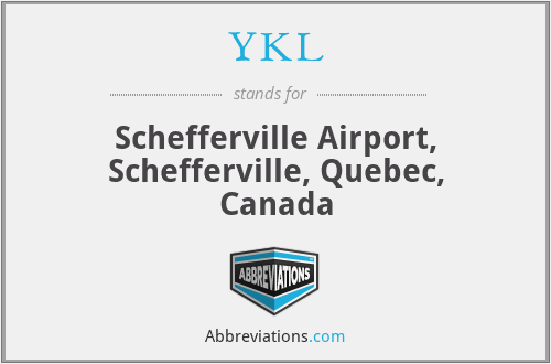 YKL - Schefferville Airport, Schefferville, Quebec, Canada