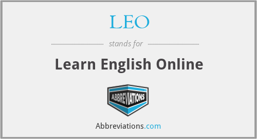 LEO - Learn English Online