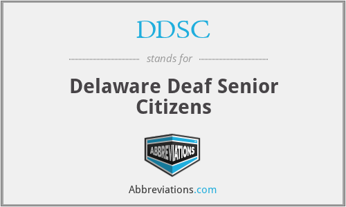 DDSC - Delaware Deaf Senior Citizens