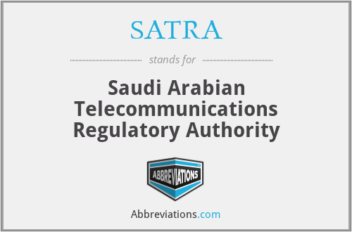 SATRA - Saudi Arabian Telecommunications Regulatory Authority