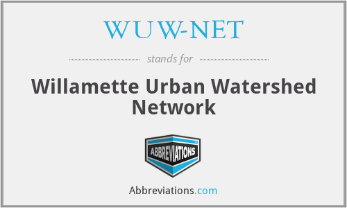 WUW-NET - Willamette Urban Watershed Network