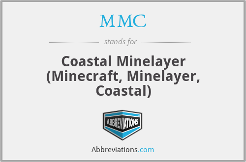 MMC - Coastal Minelayer (Minecraft, Minelayer, Coastal)