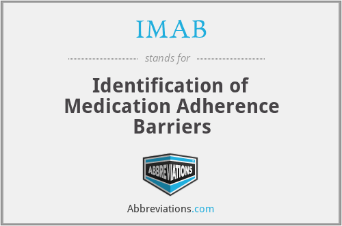 IMAB - Identification of Medication Adherence Barriers