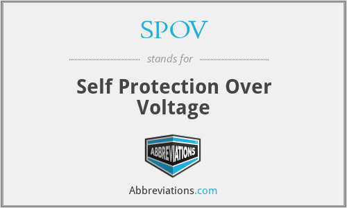 SPOV - Self Protection Over Voltage