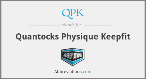 QPK - Quantocks Physique Keepfit