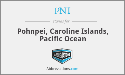PNI - Pohnpei, Caroline Islands, Pacific Ocean