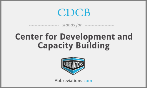 CDCB - Center for Development and Capacity Building