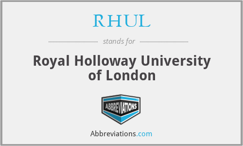 RHUL - Royal Holloway University of London