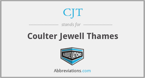 CJT - Coulter Jewell Thames