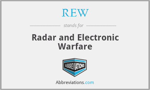 REW - Radar and Electronic Warfare