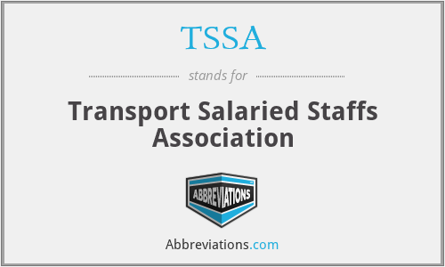 TSSA - Transport Salaried Staffs Association
