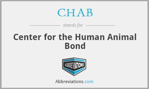 CHAB - Center for the Human Animal Bond