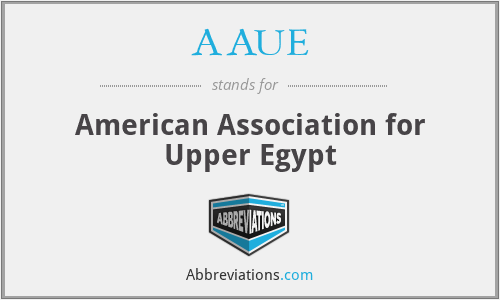 AAUE - American Association for Upper Egypt