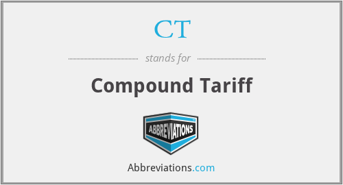 CT - Compound Tariff