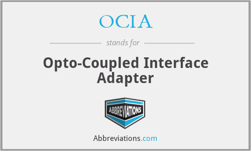 OCIA - Opto-Coupled Interface Adapter