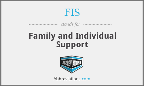 FIS - Family and Individual Support