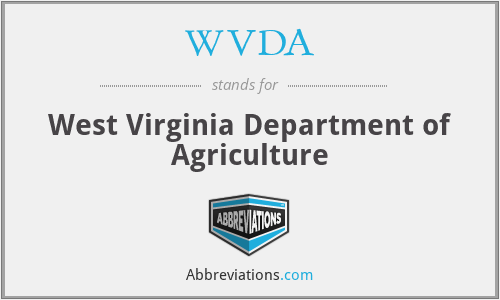 WVDA - West Virginia Department of Agriculture