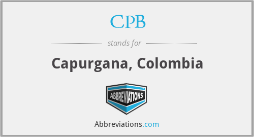 CPB - Capurgana, Colombia