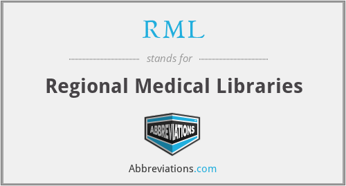 RML - Regional Medical Libraries