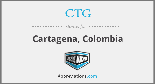 CTG - Cartagena, Colombia