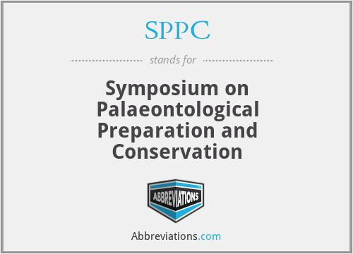 SPPC - Symposium on Palaeontological Preparation and Conservation