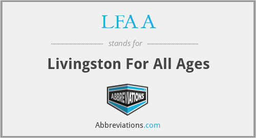 LFAA - Livingston For All Ages