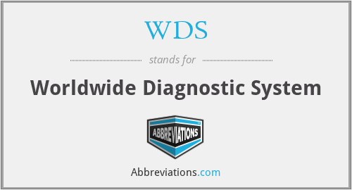 WDS - Worldwide Diagnostic System