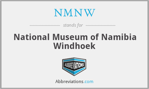 NMNW - National Museum of Namibia Windhoek
