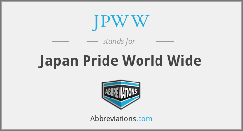 JPWW - Japan Pride World Wide